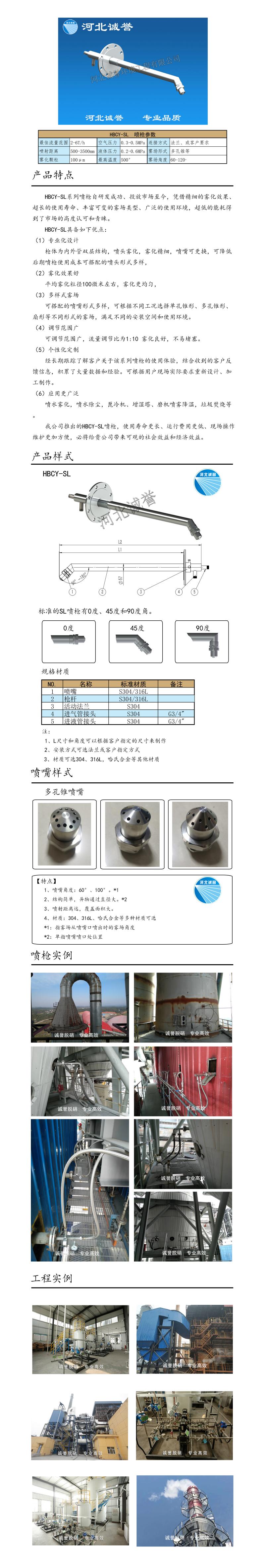 廢液噴槍、保護(hù)套、噴槍參數(shù)、材質(zhì)尺寸、流量分布圖、扇形空心錐俯視圖介紹以及廢液噴槍霧化視頻展示和工程案例介紹